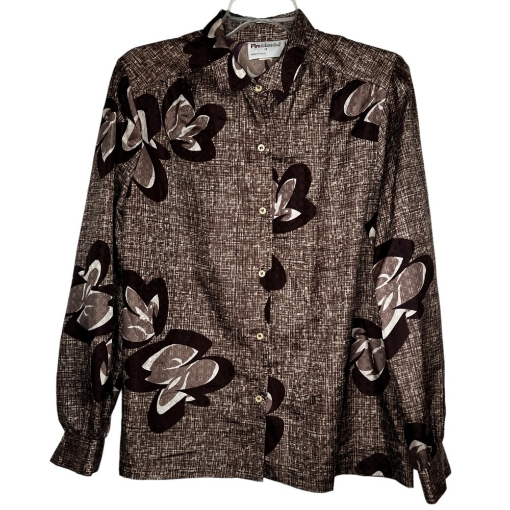 Vintage Fire Islander‎ Blouse